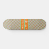 Aston Plaids Skateboard (Horizontaal)