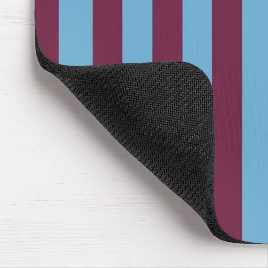 Aston Villa stripes football club kleuren premier Muismat (Hoek)