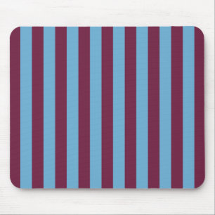 Aston Villa stripes football club kleuren premier  Muismat