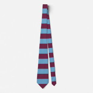 Aston Villa stripes football club kleuren premier  Stropdas
