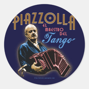 Astor Piazzolla Ronde Sticker