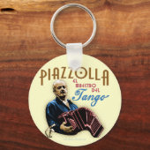 Astor Piazzolla Sleutelhanger (Voorkant)