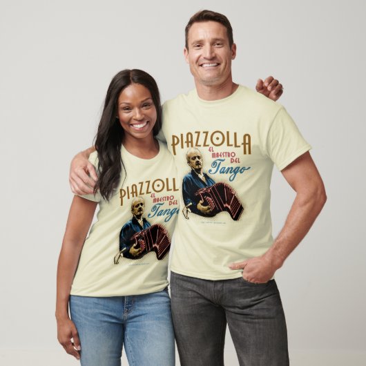 Astor Piazzolla T-shirt (Unisex)