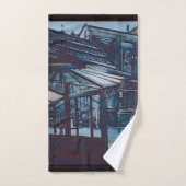 Astor Place Aborigènes, New York, (Serviette à main)