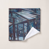 Astor Place Aborigènes, New York, (Gant de toilette)