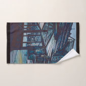 Astor Place Aborigines, NYC Bad Handdoek (Handdoek)