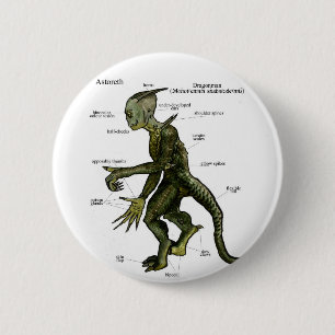 Astoreth: Dragonman Ronde Button 5,7 Cm