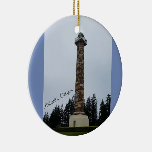 Astoria Column in Oregon Ornament (Rechts)