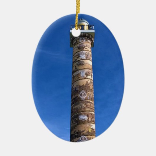 Astoria Column, Oregon Keramisch Ornament (Voorkant)