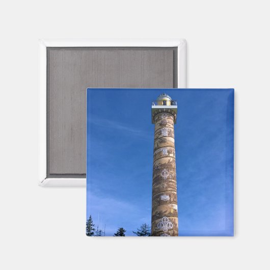 Astoria Column, Oregon Magneet (Voorkant / Achterkant)