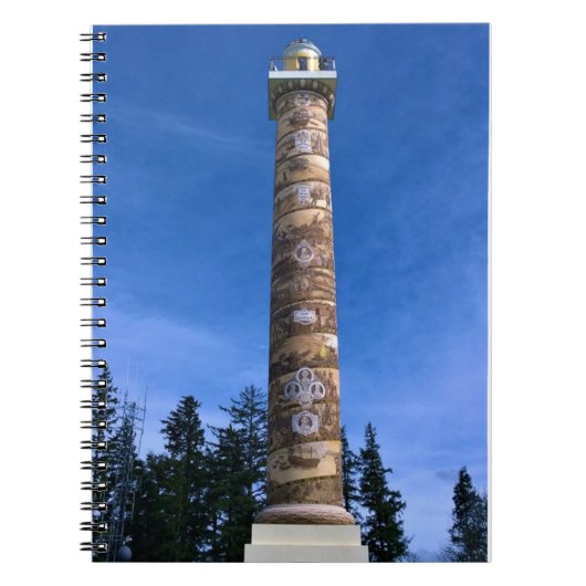 Astoria Column, Oregon Notitieboek (Voorkant)
