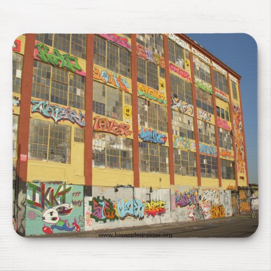 Astoria/Long Island City Warehouse Mousepad Muismat (Voorkant)