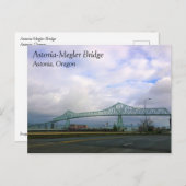 Astoria-Megler Bridge, Astoria, Oregon Briefkaart (Voorkant / Achterkant)
