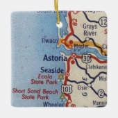 Astoria OF kaart Keramisch Ornament (Voorkant)