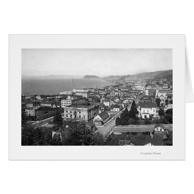 Astoria, Oregon Business Section en Waterfront (Voorkant Horizontaal)