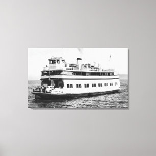 Astoria, Oregon Uitzicht van de Astoria Canvas Afdruk