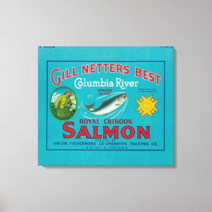 Astoria, OregonGill Netters BestAstoria, OF Canvas Afdruk