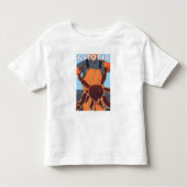 Astoria, OregonKing Crab Kinder Shirts (Voorkant)