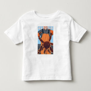 Astoria, OregonKing Crab Kinder Shirts