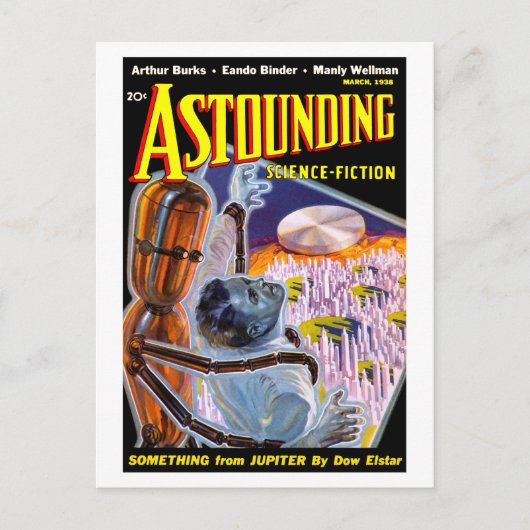 Astounding Science Fiction (Mar, 1938) Briefkaart (Voorkant)