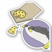 Astral Badger Sticker (Voorkant)