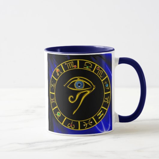 ASTRAL HORUS OYE, BLUE TALISMAN Astrology Chart Mok (Rechts)