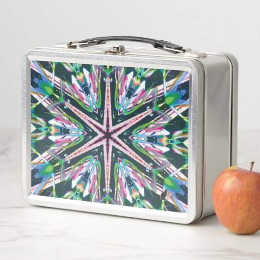 Astral Kaleidoscope Lunchbox métallique (En situation)