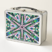Astral Kaleidoscope Lunchbox métallique (Devant)
