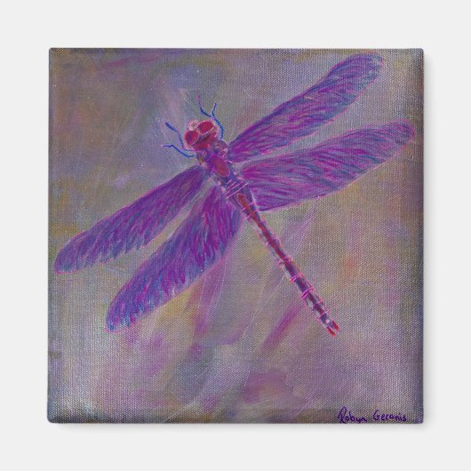 Astrale Afterglow Dragonfly Magneet (Voorkant)