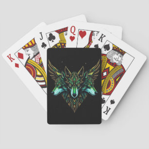 Astrale Wolven Pokerkaarten