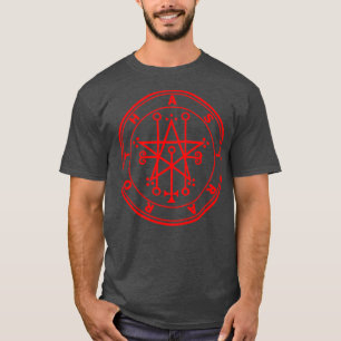 Astraroth Ars Goetia Sigil Red T-shirt