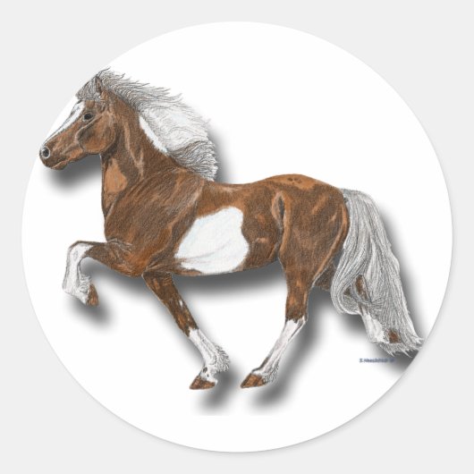 Astrid Ronde Sticker (Voorkant)