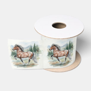 Astrid Tolting IJslands paard aquarel Lint