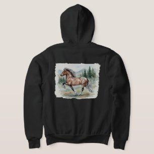 Astrid Tolting IJslandse aquarel Hoodie