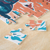 Astro Beer Basketballer Legpuzzel (Zijkant)