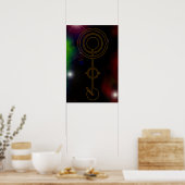 Astro-Binominaal Poster (Keuken)
