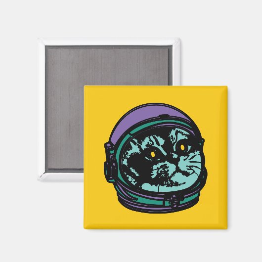 Astro Cat Breathing Intensifieert... Magneet (Voorkant / Achterkant)