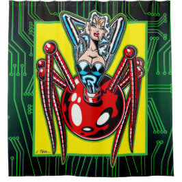 Astro Creeps™: Madam Mechanism™ Douchegordijn