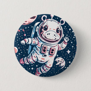 Astro Hippo Ronde Button 5,7 Cm