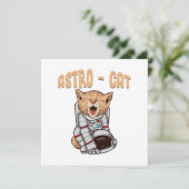 Astro Kat Kaart (Staand voorkant)
