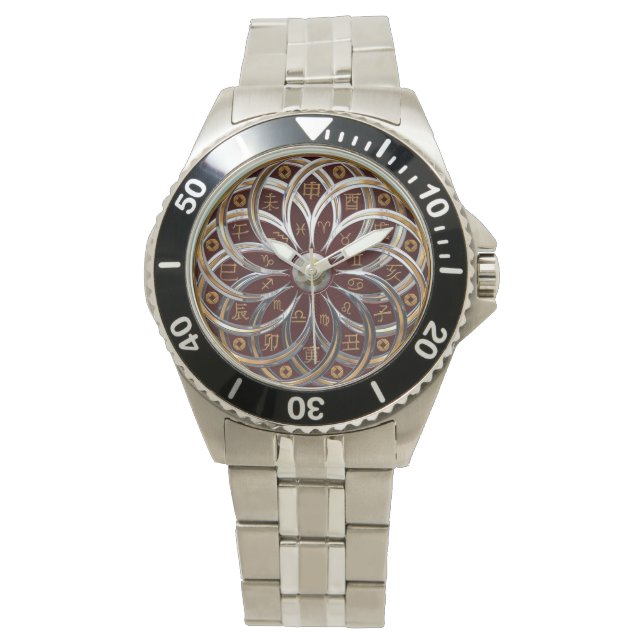 Astro Mandala Horloge (Voorkant)