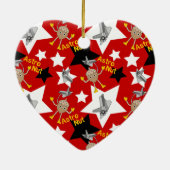 Astro Nut Stars Ornament (Achterkant)