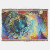 Astro Physics Throw Blanket Deken (Voorkant)