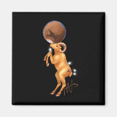 Astro Ram Mars Zodiac Magneet (Voorkant)
