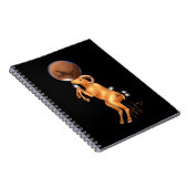 Astro Ram Mars Zodiac Notitieboek (Rechterzijde)