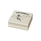 ASTROBAT! Bat Super Hero Rubberstempel (Stempel)