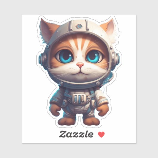 Astrocat Sticker (Vel)