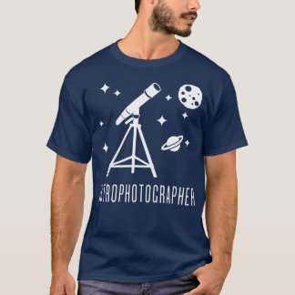 Astrofotograaf Telescoop Astronomie T-shirt