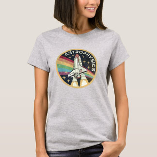 Astrofysica Vintage Embleem V02 T-shirt