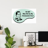 Astrofysicus Voice Poster (Thuiskantoor)